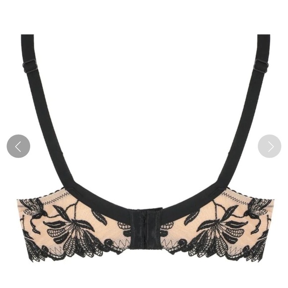 Aubade Lovessense Noir Black and Nude Lace Bra - Picture 10 of 10